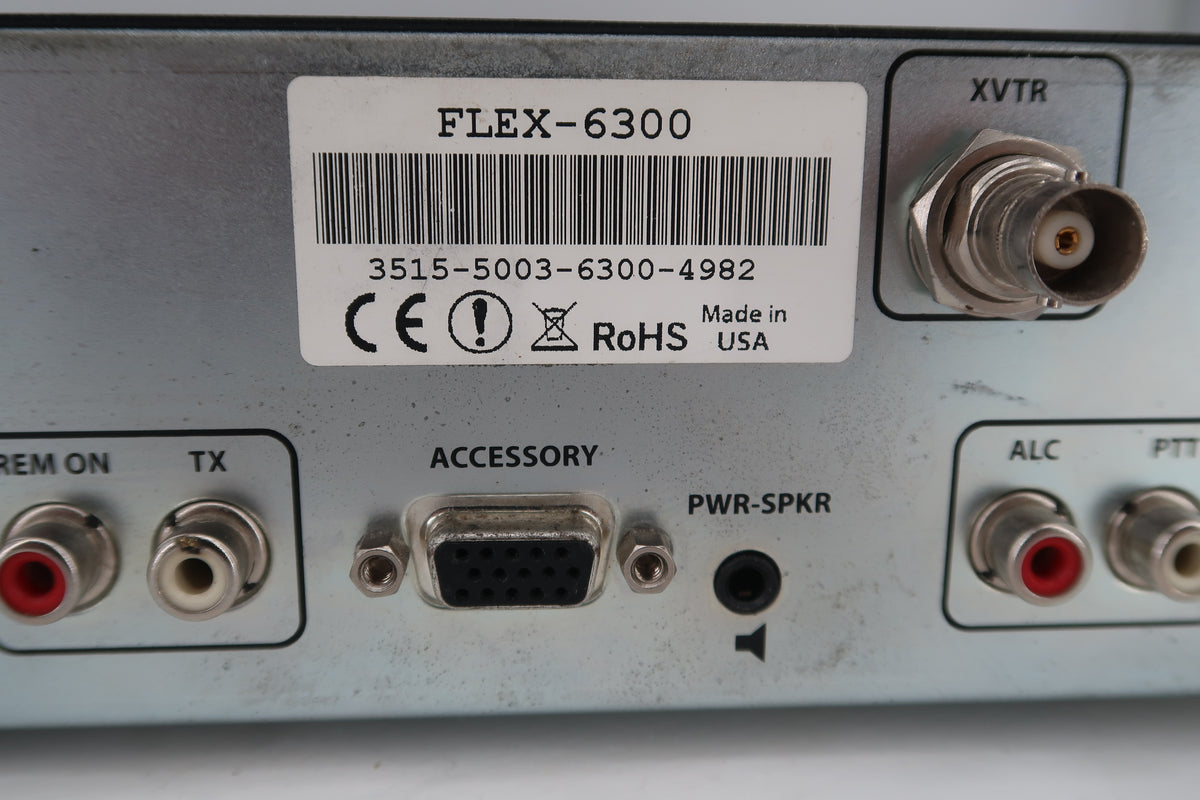 U20278 Used FlexRadio Flex-6300 Signature Series HF/50MHz SDR Transceiver