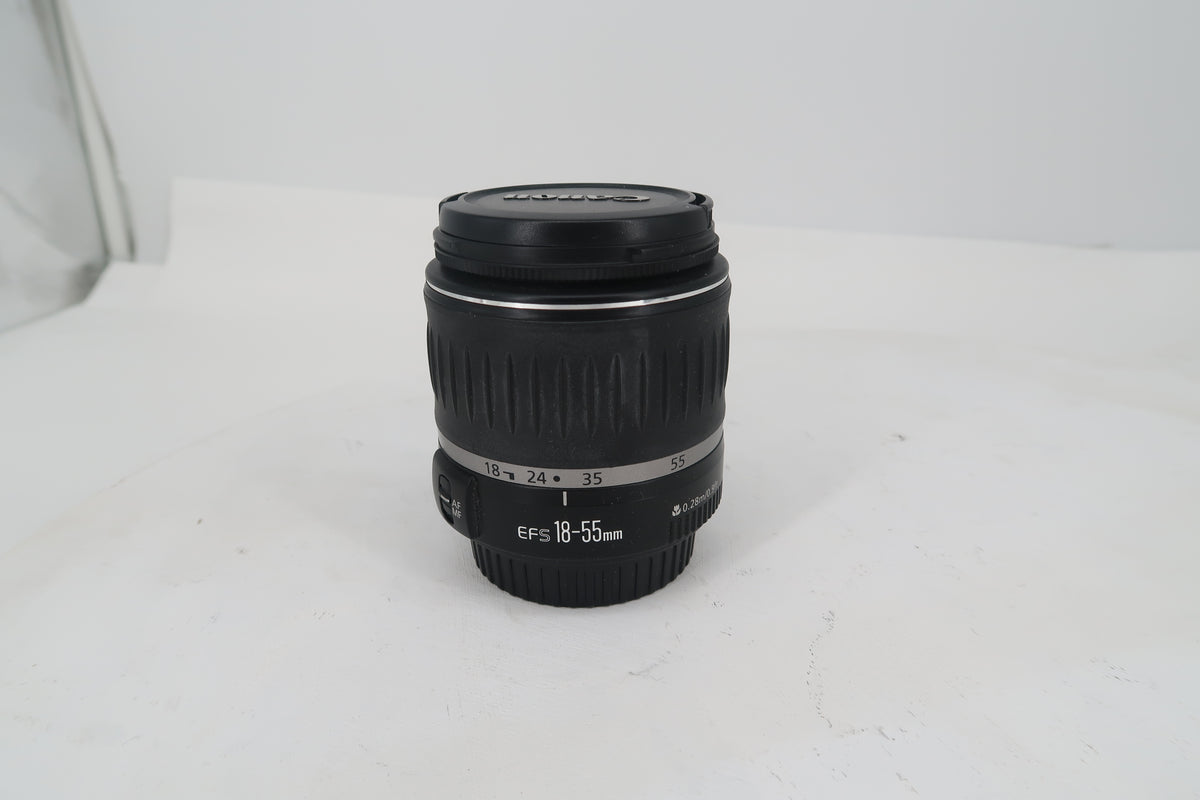 U20284 Used Tamron SP AF 28-105mm f/2.8 & Canon EF-S 18-55mm Lens Kit with iFootage Mini Tripod