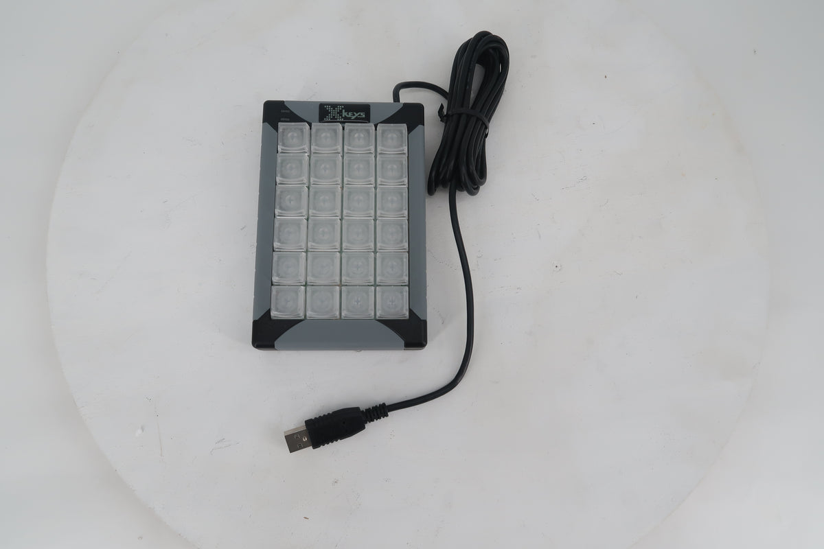 U20285 Used X-Keys XK-24 Programmable Keypad (USB)