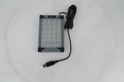 U20285 Used X-Keys XK-24 Programmable Keypad (USB)