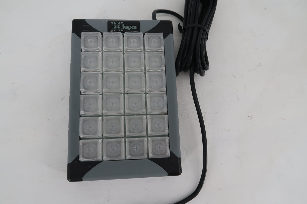 U20285 Used X-Keys XK-24 Programmable Keypad (USB)