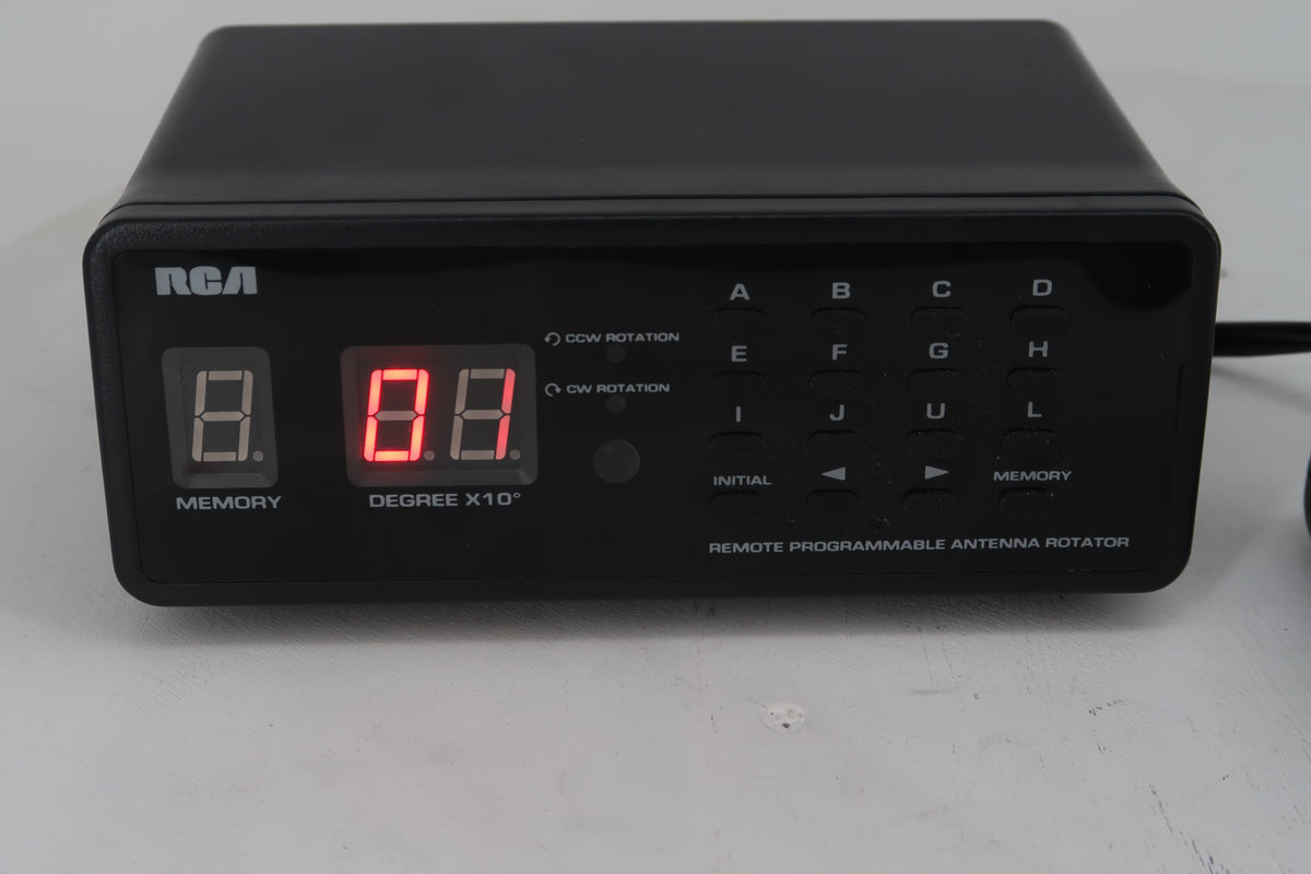 U20287 Used RCA Remote Programmable Antenna Rotator Model #VH226F Inside Control Only.