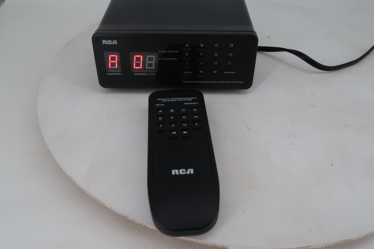 U20287 Used RCA Remote Programmable Antenna Rotator Model #VH226F Inside Control Only.
