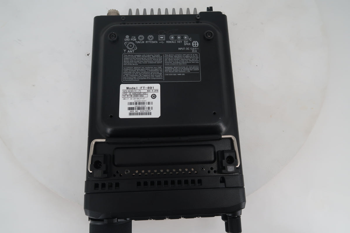U20288 Used Yaesu FT-891 HF/50MHz All Mode 100W Transceiver