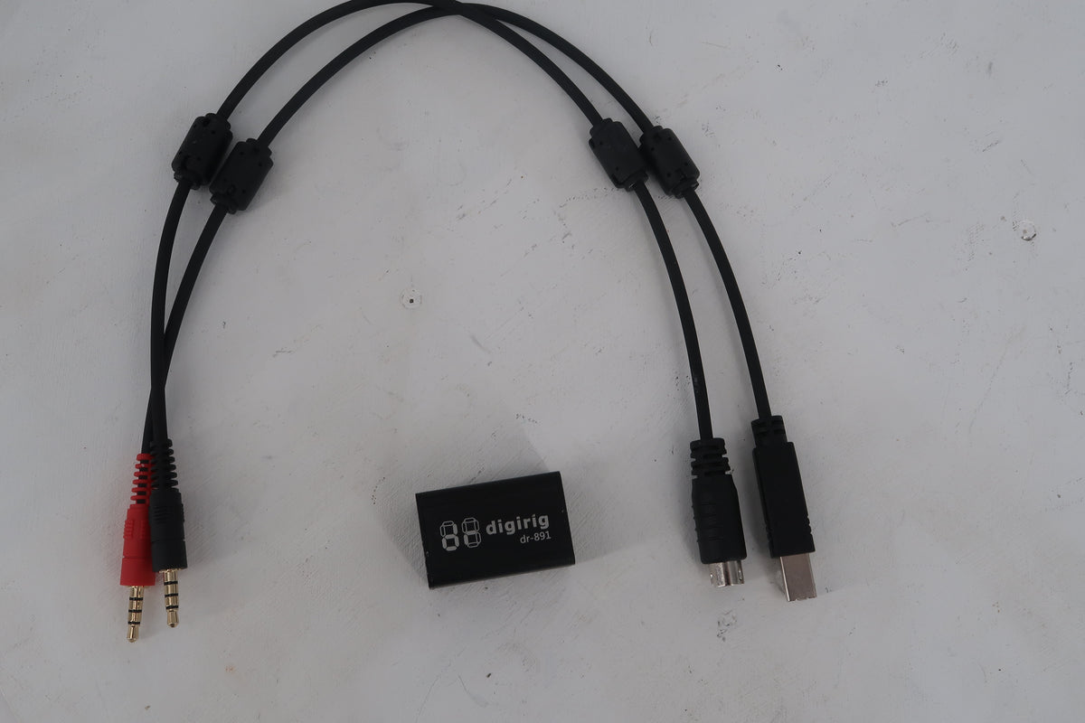 U20289 Used Digirig DR-891 Digital Mode Interface Kit for FT-891