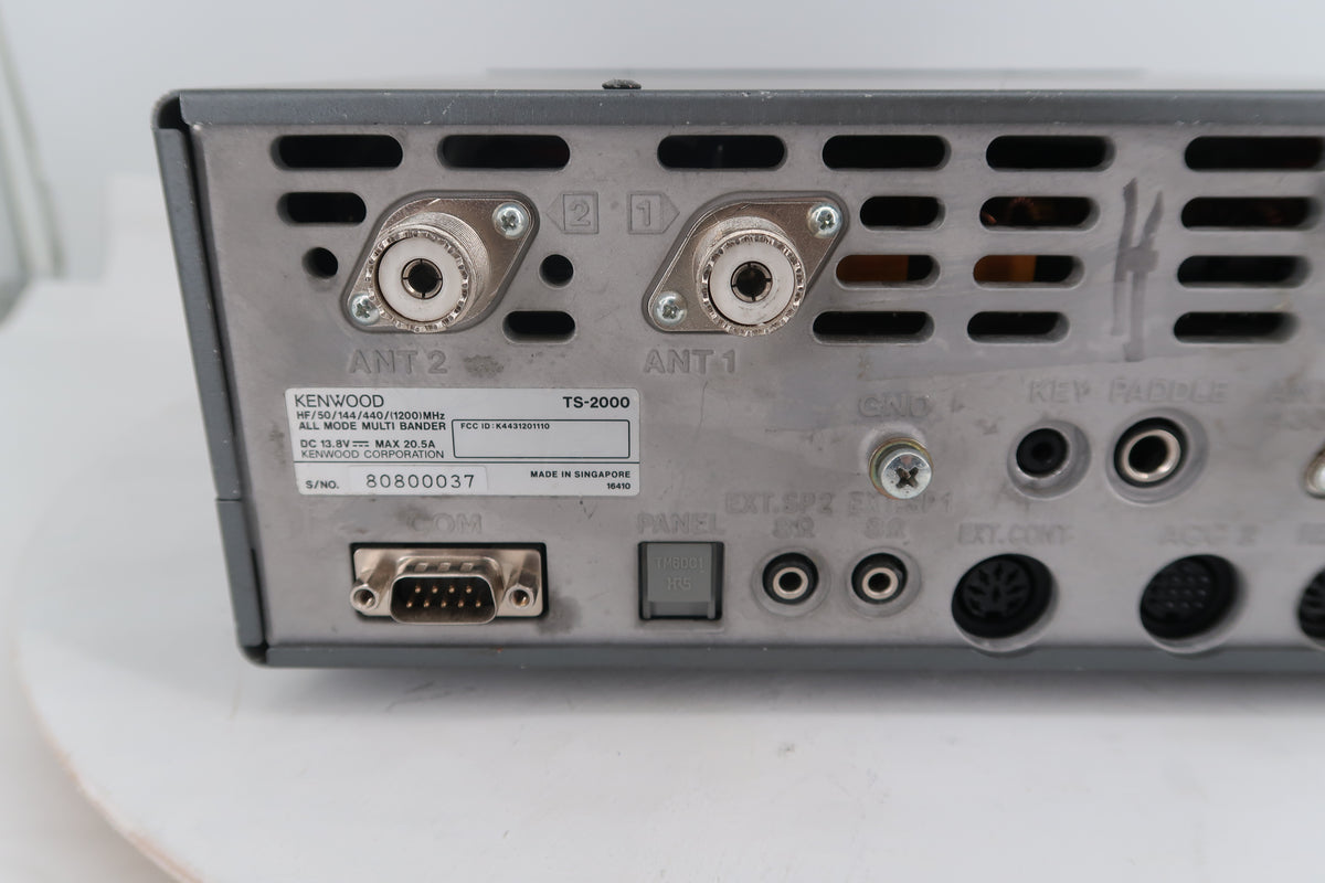 U20294 Used Kenwood TS-2000 All Mode Multi-Band Transceiver