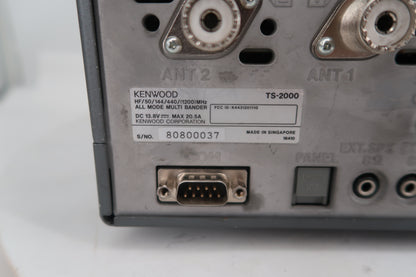 U20294 Used Kenwood TS-2000 All Mode Multi-Band Transceiver