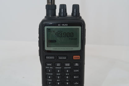U20295 Used ICOM IC-R20 Handheld Wideband Communications Receiver (.15-3305MHz - Blocked Version)