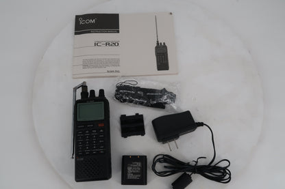 U20295 Used ICOM IC-R20 Handheld Wideband Communications Receiver (.15-3305MHz - Blocked Version)