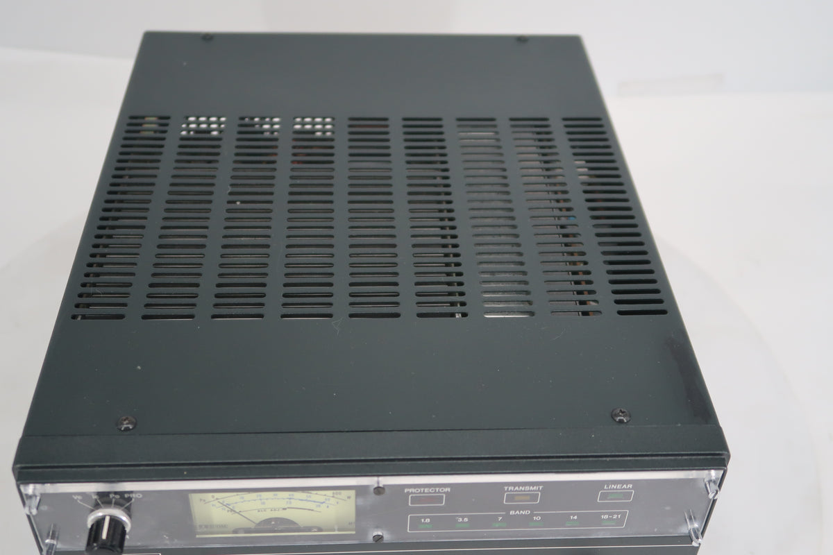 U20318 Used ICOM IC-2KL 500W Linear Amplifier w/10-12M Conversion & IC-2KLPS Power Supply Station