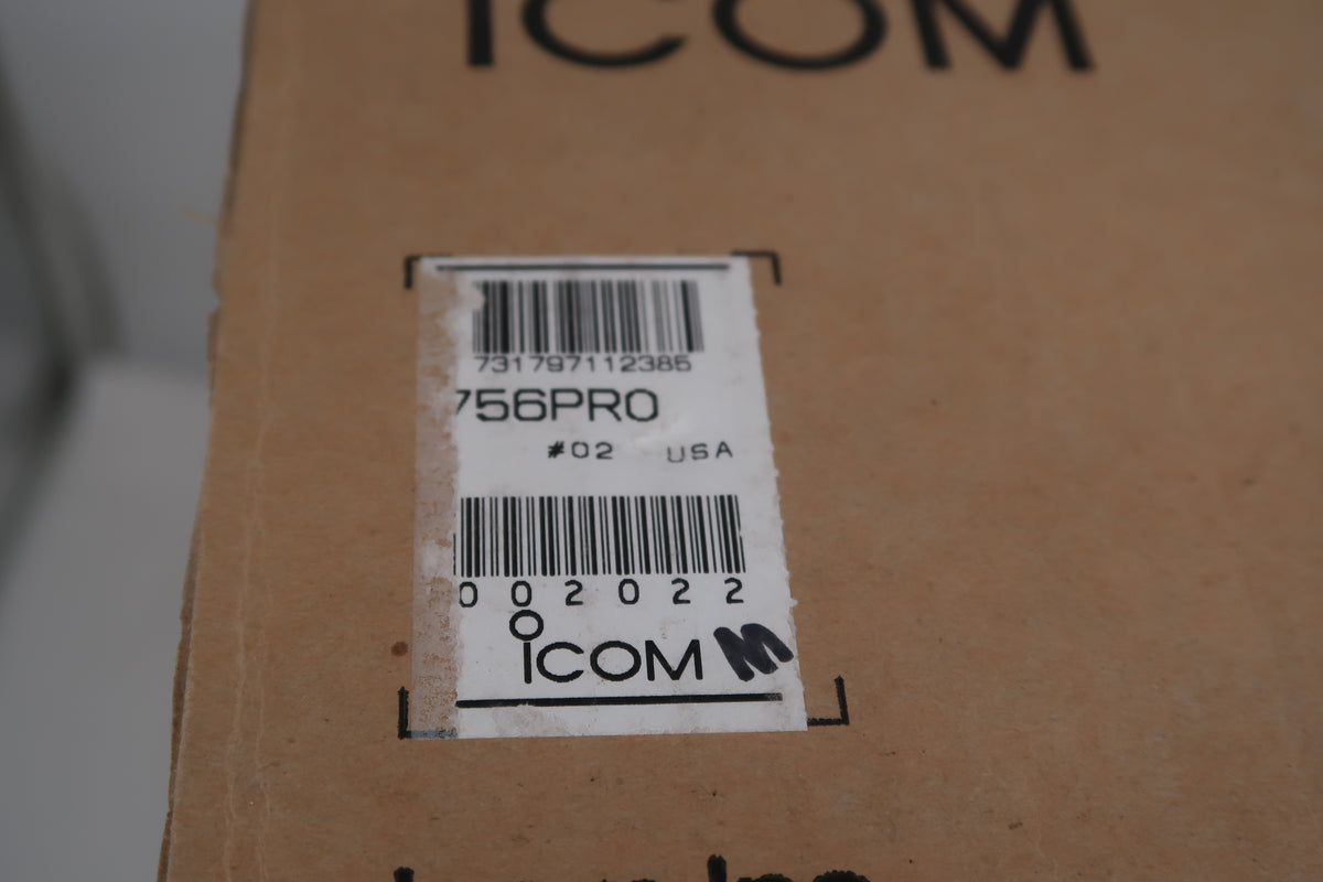 U20319 Used ICOM IC-756 Pro HF/50MHz All Band Transceiver
