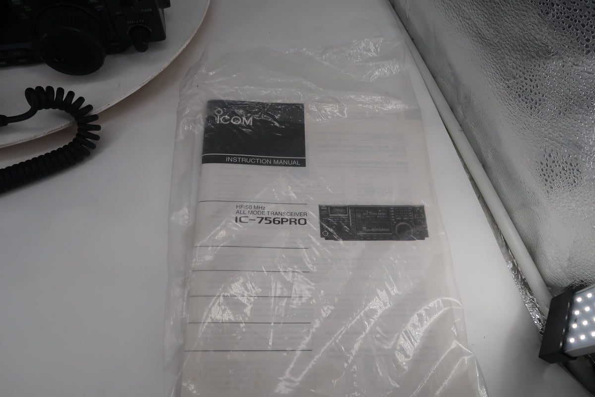 U20319 Used ICOM IC-756 Pro HF/50MHz All Band Transceiver