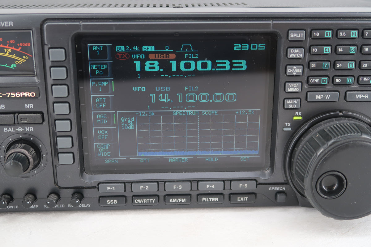 U20319 Used ICOM IC-756 Pro HF/50MHz All Band Transceiver