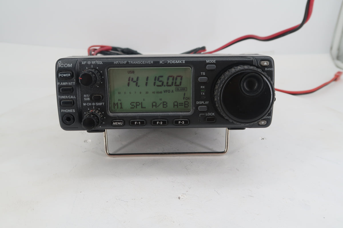 U20321 Used ICOM IC-706MKII HF/VHF All-Mode 100W Transceiver