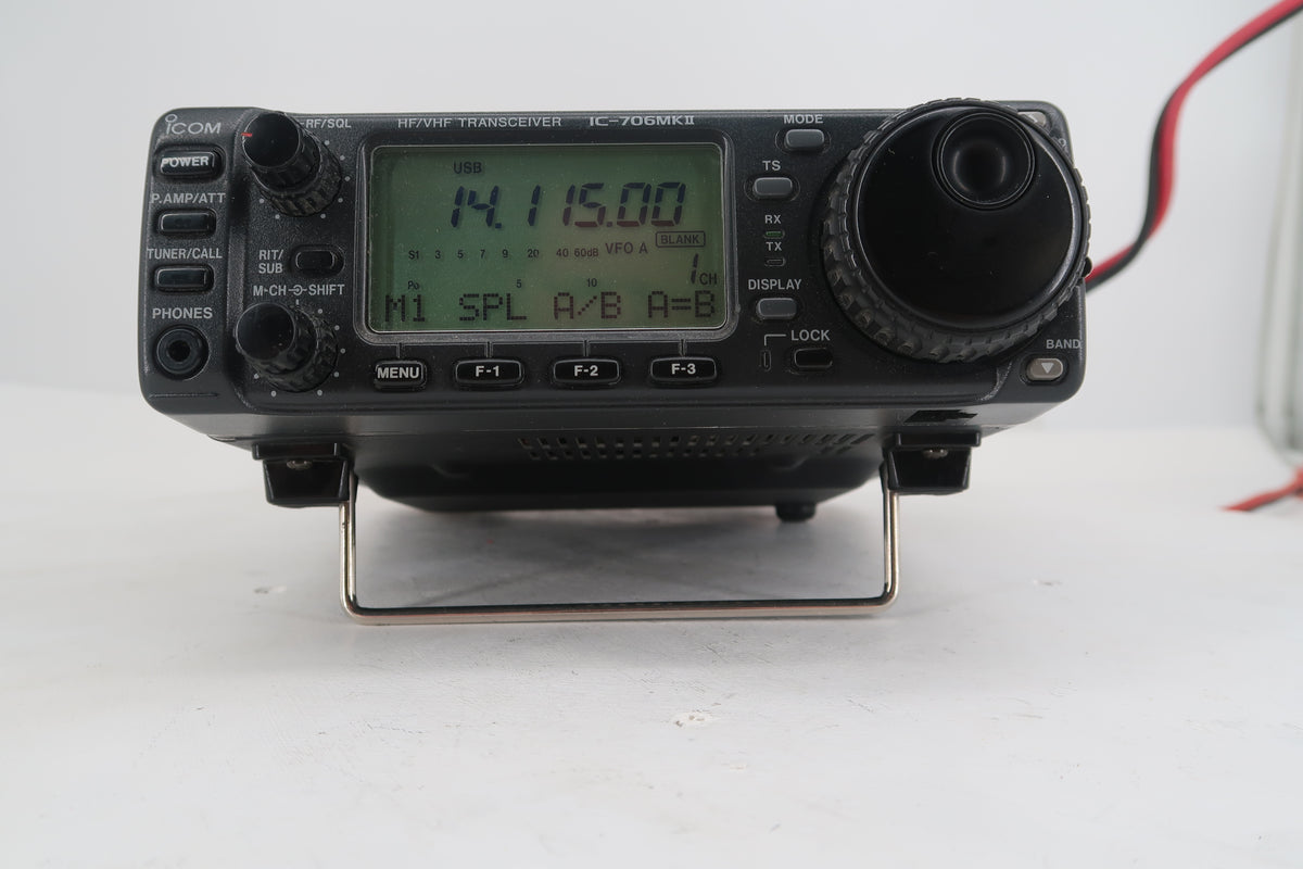 U20321 Used ICOM IC-706MKII HF/VHF All-Mode 100W Transceiver