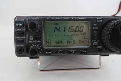 U20321 Used ICOM IC-706MKII HF/VHF All-Mode 100W Transceiver
