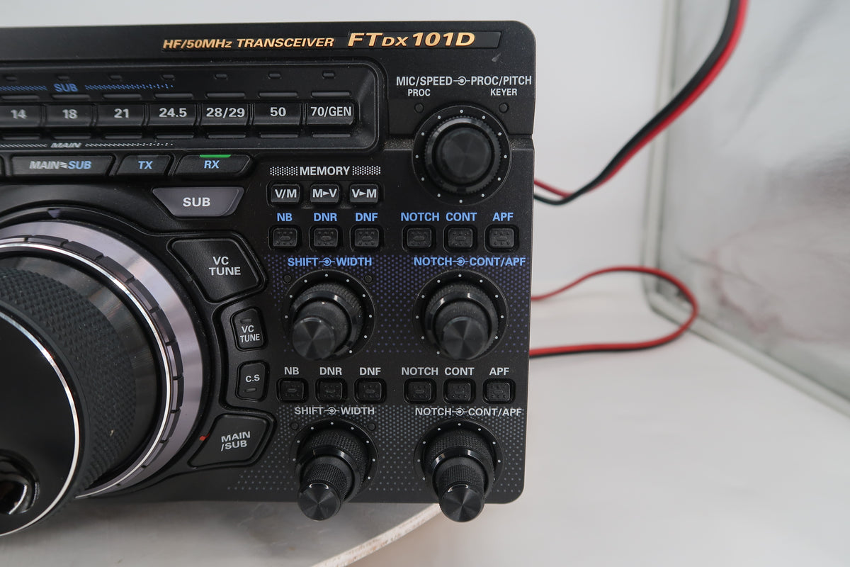U20324 Used Yaesu FTDX-101D HF/50MHz All-Mode 100W Hybrid SDR Transceiver
