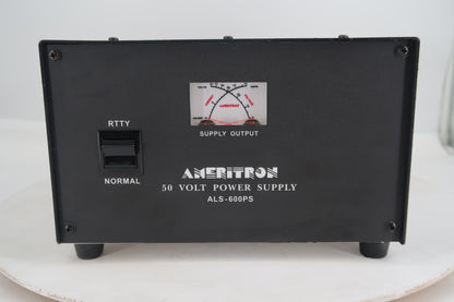 U20326 Used Ameritron AL-600 Solid State 600W Amplifier & AL-600PS Heavy-Duty Power Supply