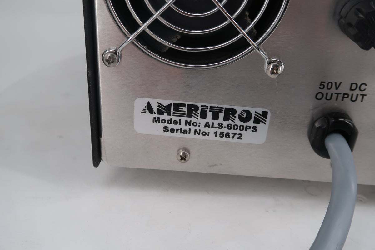 U20326 Used Ameritron AL-600 Solid State 600W Amplifier & AL-600PS Heavy-Duty Power Supply
