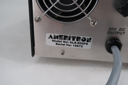 U20326 Used Ameritron AL-600 Solid State 600W Amplifier & AL-600PS Heavy-Duty Power Supply