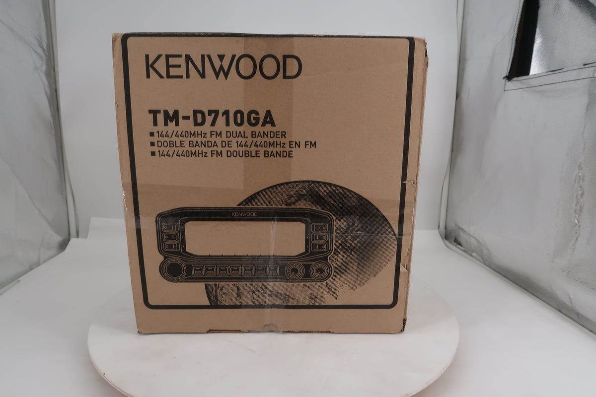 U20331 Used Kenwood TM-D710GA 144/440MHz Dual Band FM Transceiver w/Built-In GPS & TNC