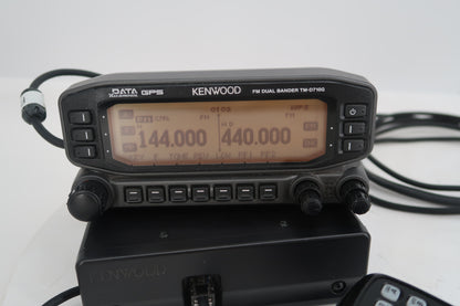 U20331 Used Kenwood TM-D710GA 144/440MHz Dual Band FM Transceiver w/Built-In GPS & TNC