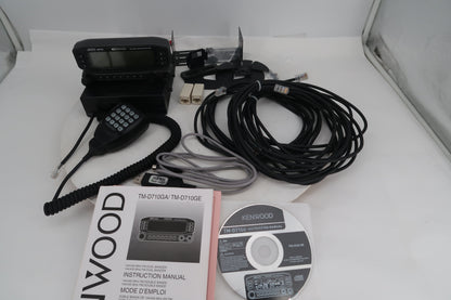 U20331 Used Kenwood TM-D710GA 144/440MHz Dual Band FM Transceiver w/Built-In GPS & TNC