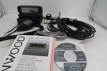 U20331 Used Kenwood TM-D710GA 144/440MHz Dual Band FM Transceiver w/Built-In GPS & TNC