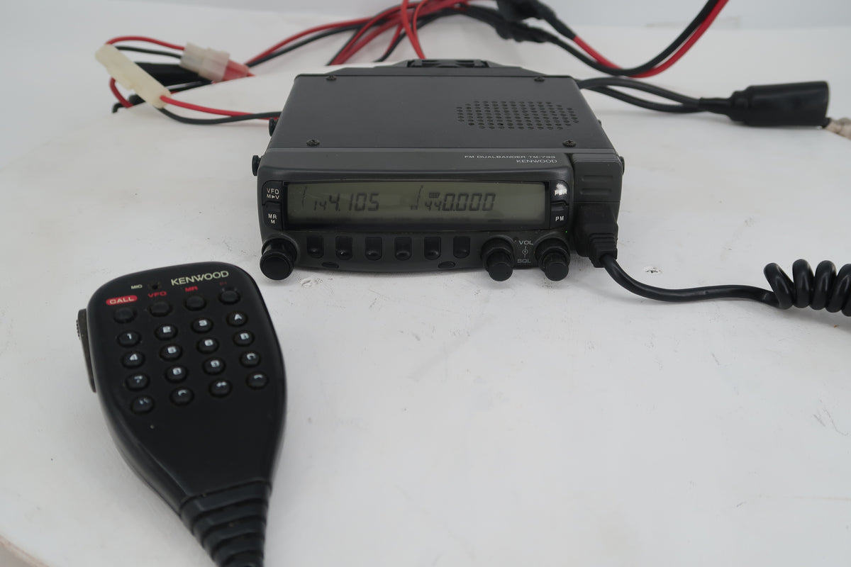 U20334 Used Kenwood TM-733A VHF/UHF 50W-2m/35W-440 FM Transceiver