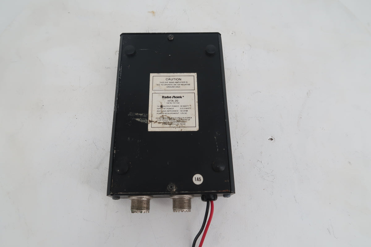 U20337 Used RadioShack 2M Power Amplifier 12V 30W Model: HTA20