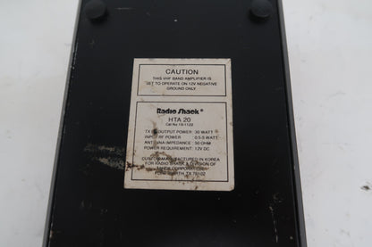 U20337 Used RadioShack 2M Power Amplifier 12V 30W Model: HTA20