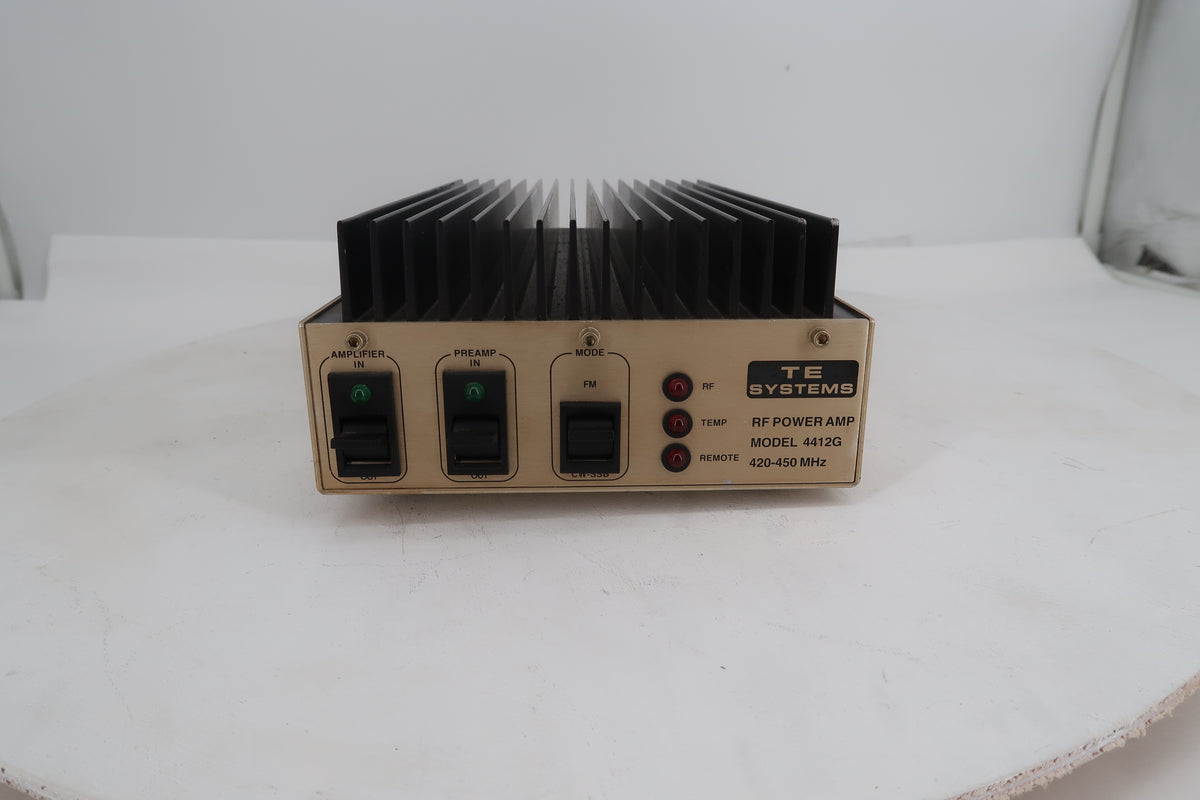 U20338 Used TE Systems 4412G UHF 100W Linear Amplifier 15-20 Watts in Max