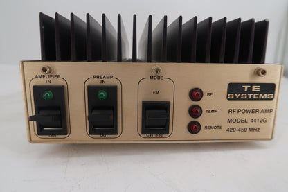 U20338 Used TE Systems 4412G UHF 100W Linear Amplifier 15-20 Watts in Max