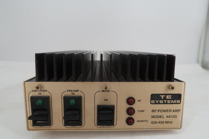U20338 Used TE Systems 4412G UHF 100W Linear Amplifier 15-20 Watts in Max