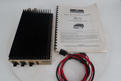 U20338 Used TE Systems 4412G UHF 100W Linear Amplifier 15-20 Watts in Max