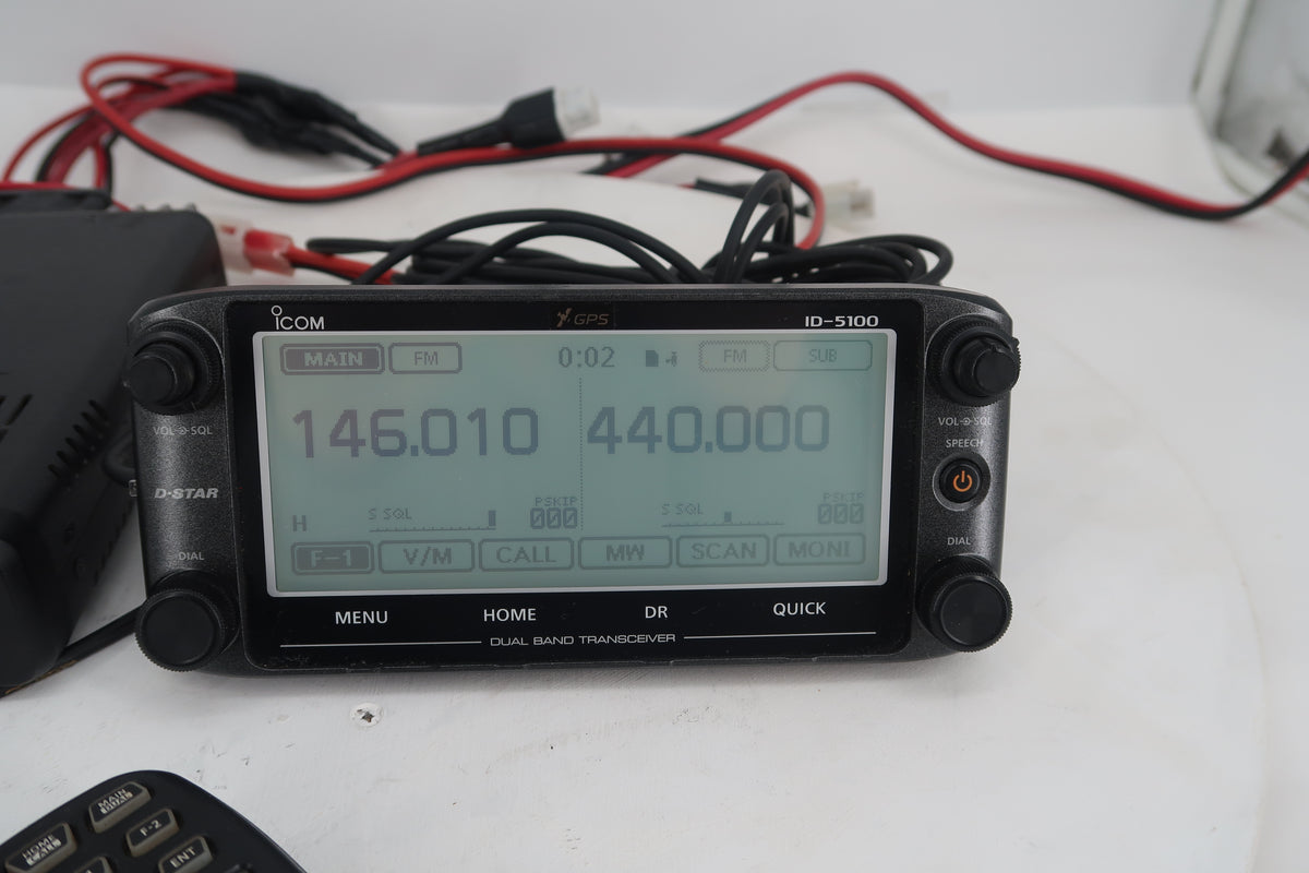 U20340 Used ICOM ID-5100A Dual Band VHF/UHF FM/D-STAR 50W Transceiver