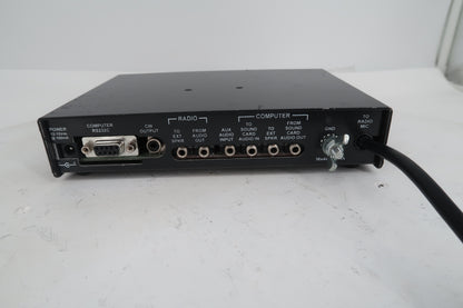 U20341 AS IS, Untested  MFJ Deluxe Sound Card Radio Interface MFJ-1279