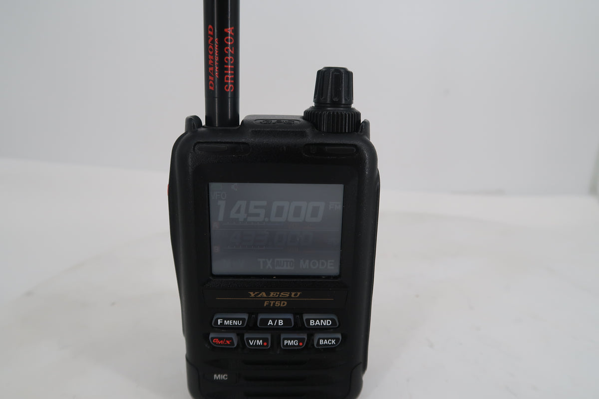 U20342 Used Yaesu FT5DR C4FM/FM 144/430MHz Dual Band Digital Handheld Transceiver