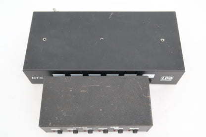 U19290 Used LDG DTS-6 Antenna Switch 6-Port w/ Remote Controller  & Power Splitters