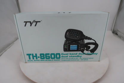U20344 Used TYT TH-8600 VHF/UHF Dual Band Mini Mobile Radio