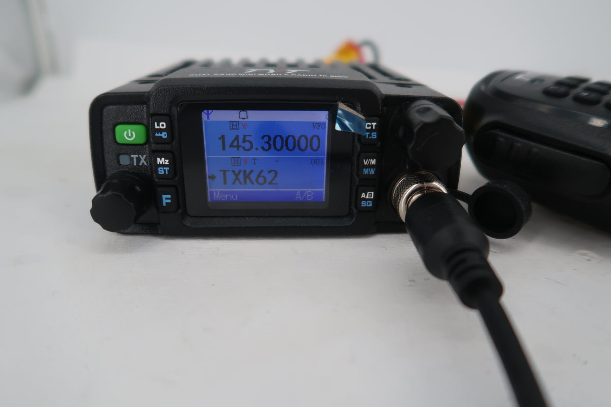 U20344 Used TYT TH-8600 VHF/UHF Dual Band Mini Mobile Radio