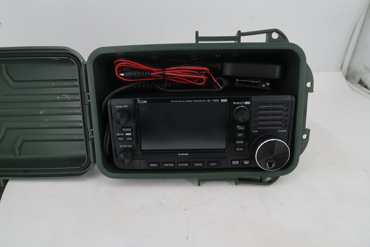 U20345 Used ICOM IC-705 HF/50/144/430MHz All-Mode w/D-STAR 10W QRP Transceiver