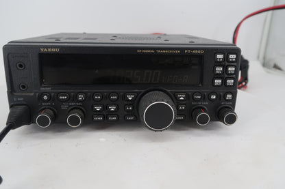 U20350 Used Yaesu FT-450D HF/50MHz Transceiver Screen Issue