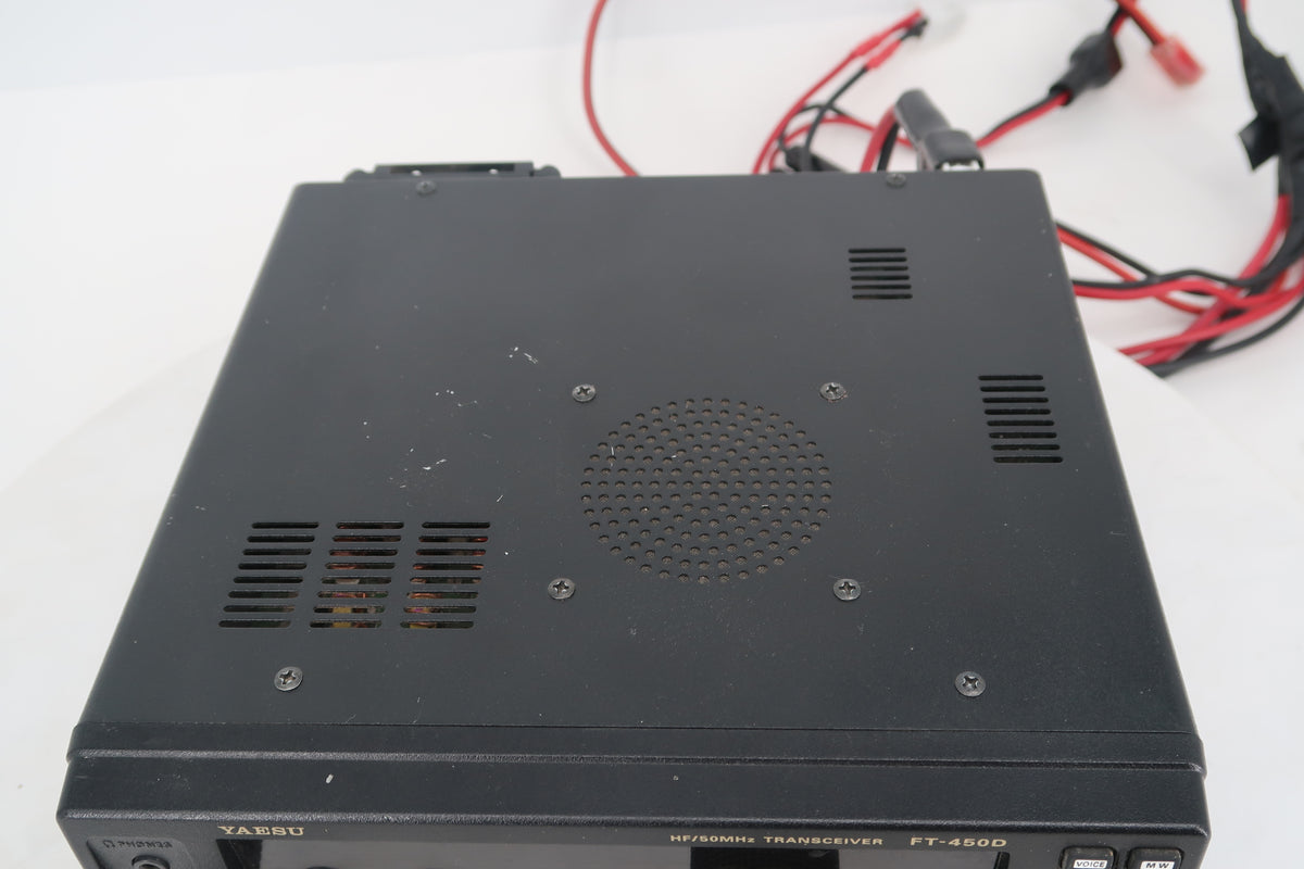 U20350 Used Yaesu FT-450D HF/50MHz Transceiver Screen Issue