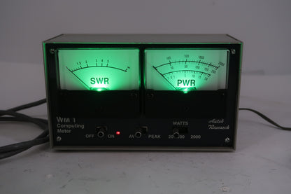 U20352 Used Autek Research WM 1 Computing Meter SWR/Watt Meter
