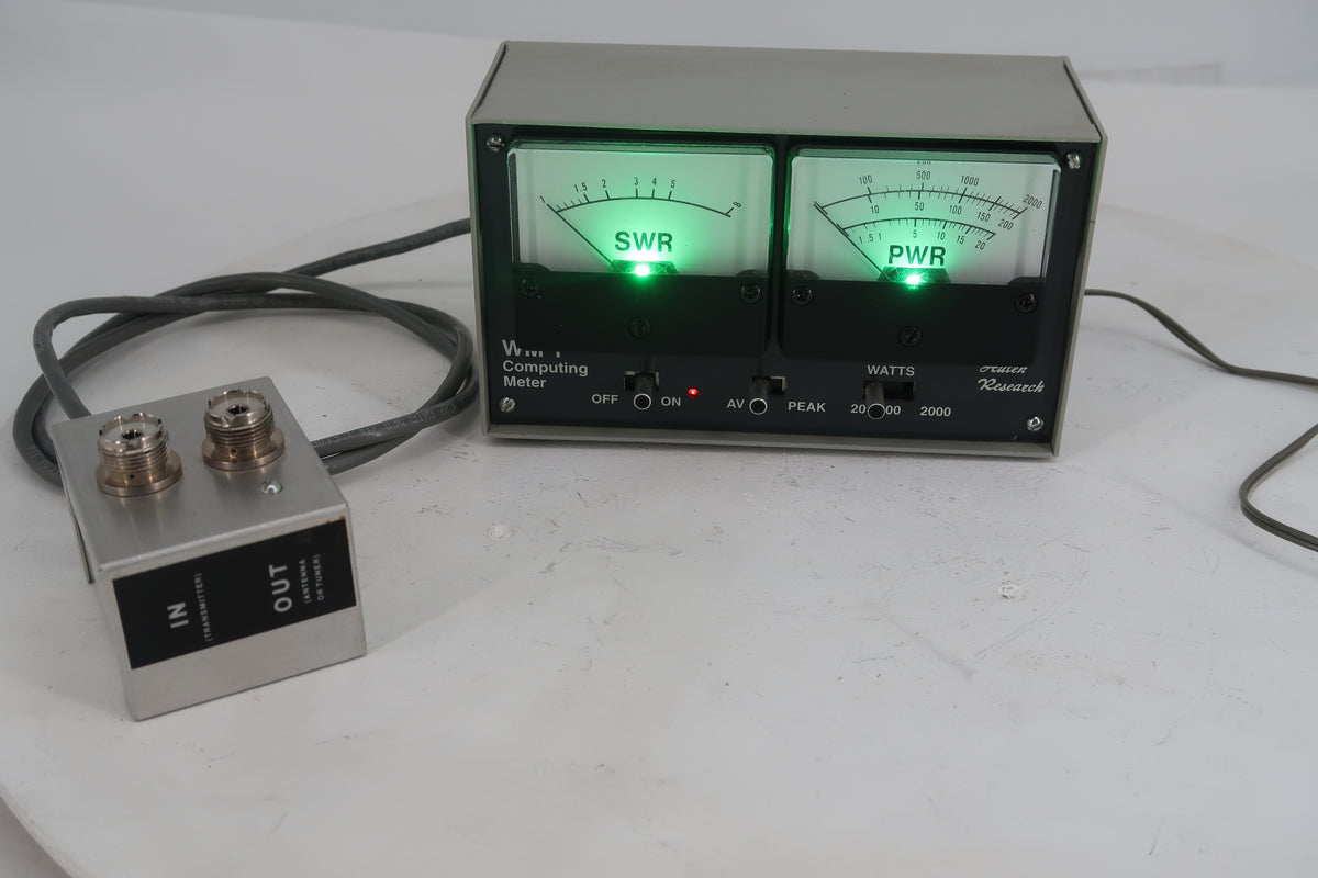 U20352 Used Autek Research WM 1 Computing Meter SWR/Watt Meter