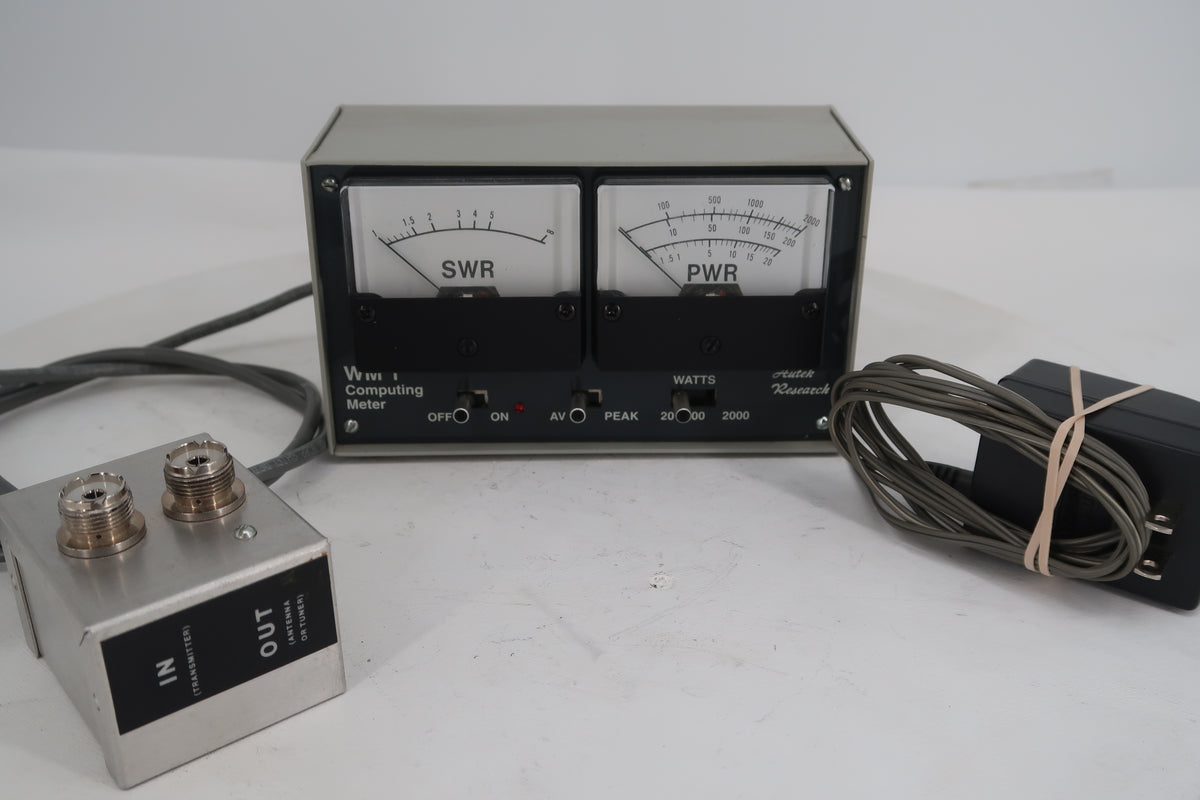 U20352 Used Autek Research WM 1 Computing Meter SWR/Watt Meter