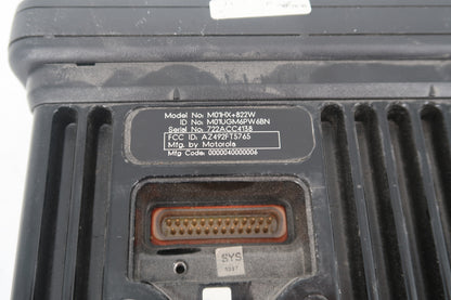 U20353 AS-IS Lot Untested of 2 Motorola MCS 2000 M01HX+822W Model II 800MHz 15W Radio