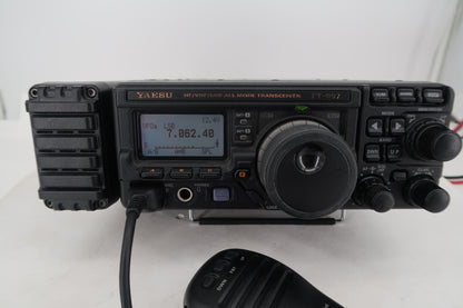 U20355 Used Yaesu FT-897D HF/VHF/UHF All-Mode 100W Transceiver w/FC-30 & DigiRig