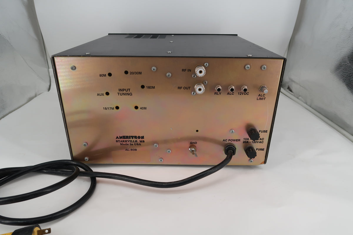 U20358 Used Ameritron AL-80B 1Kw HF Amplifier 220V Weak Tube